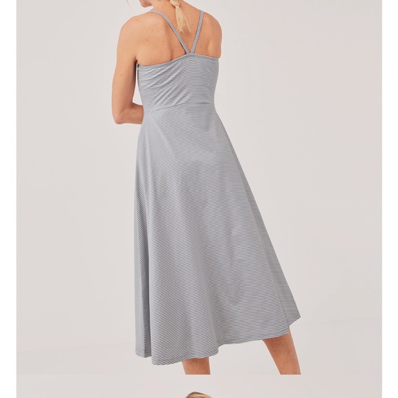 BOGO! NWT Pact Organic ‘Fit & Flare’ midi dress with pockets - Picture 10 of 15